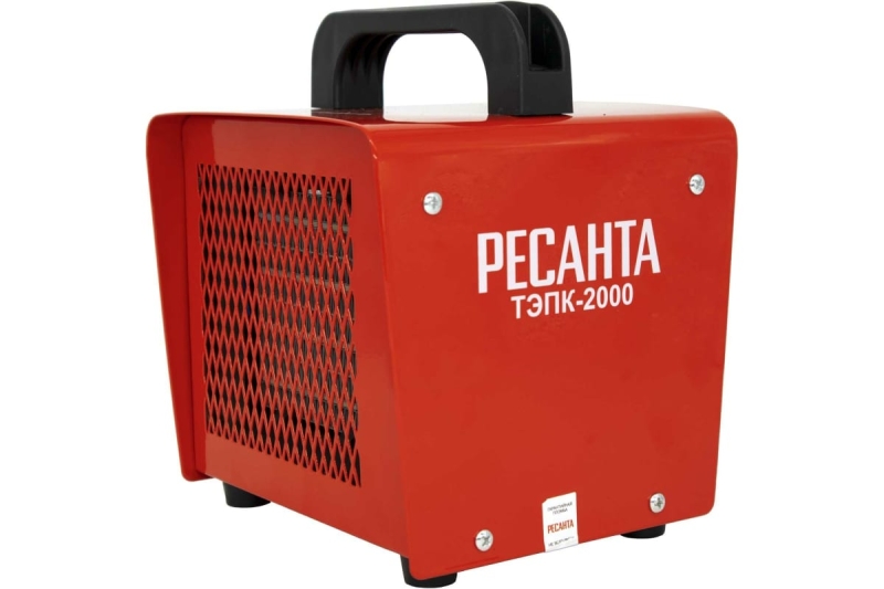 Пушка тепловая электрическая РЕСАНТА ТЭПК-2000 (220В; Керамика; 2кВт; 120м3/ч; 1,3кг) (67/1/21) от магазина Инструмент маркет