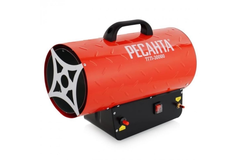 Пушка тепловая газовая РЕСАНТА ТГП-30000 (220В; 33кВт; 1 000м3/ч; 2,18кг/ч; 7,5кг) (67/1/15) от магазина Инструмент маркет