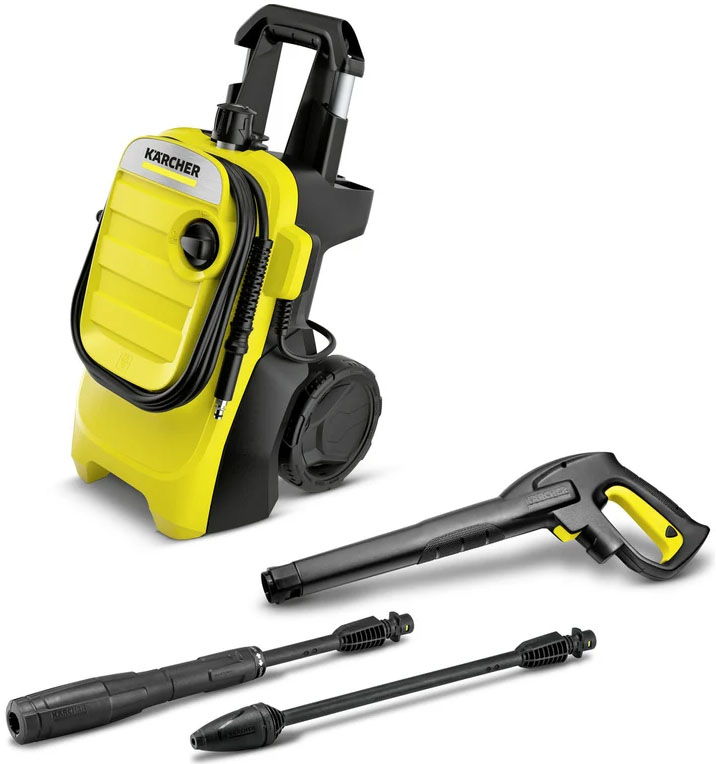 Мойка KARCHER K 4 COMPACT (1800Вт; 110-130бар; 40°C; 420л/ч; шланг 6м; 11кг) (1.637-500.0) от магазина Инструмент маркет