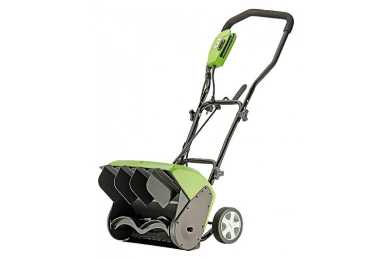 Снегоуборщик электрический GREENWORKS GES10 (1 200Вт; 40,6х15см; 11,1кг) (26037) от магазина Инструмент маркет