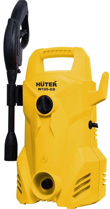 Мойка HUTER W105-GS (1400Вт; 70-105бар; 50°C; 342л/ч; шланг 5м; 5,1кг) (70/8/4) от магазина Инструмент маркет