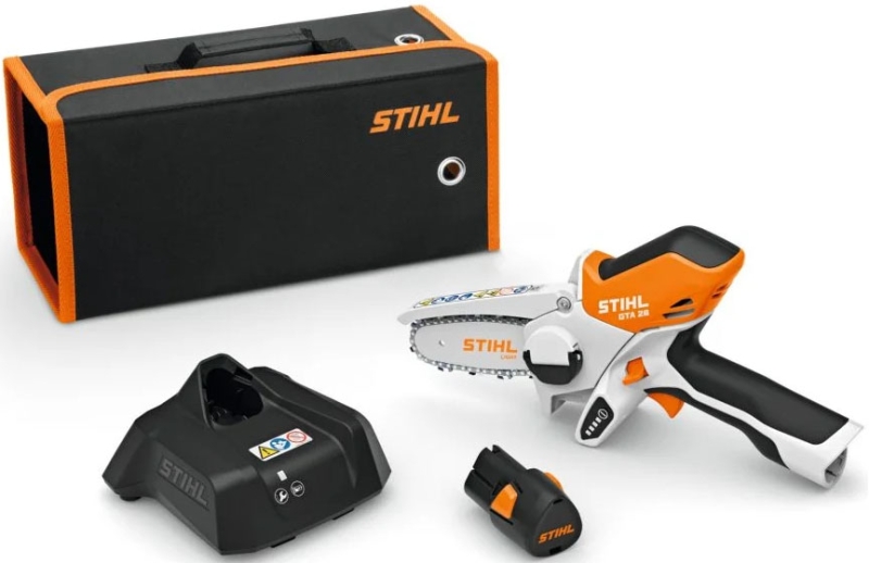 Акк пила цепная STIHL GTA 26 Set (10,8В; 1 АКБ; 2,6Ач; шина 4"-10см; 1/4-1,1-28) (GA01-011-6918) от магазина Инструмент маркет