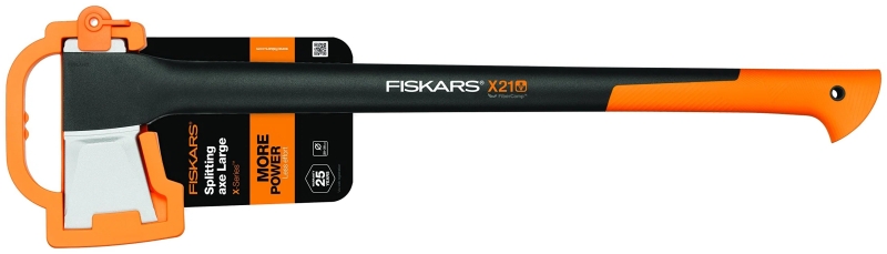 Колун 1580г FiberComp рукоять с покрытием SoftGrip FISKARS X21-L кованый (1015642) от магазина Инструмент маркет