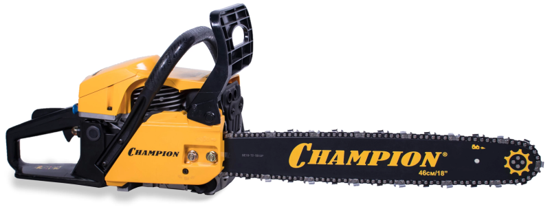 Бензопила CHAMPION 256-18 (54см³; 3,4лс; шина 18"-45см; 0,325-1,5-72; 5,6кг) от магазина Инструмент маркет