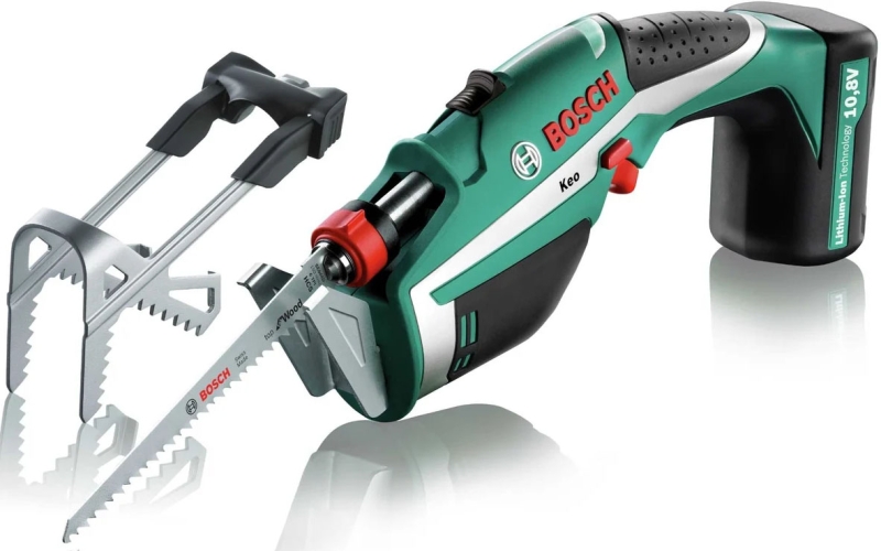 Акк пила сабельная BOSCH KEO 600861900 (10,8В; 1 АКБ; 1,3Ач; до 1600ход/мин; 1,1кг) (0600861900) от магазина Инструмент маркет