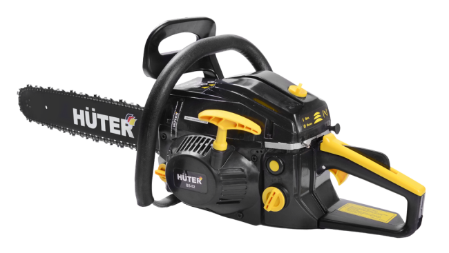 Бензопила HUTER BS-52 (52см³; 3,8лс; шина 20"-50см; 0,325-1,5-76; 7,4кг) (70/6/3) от магазина Инструмент маркет