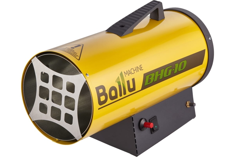 Пушка тепловая газовая BALLU BHG-10 (220В; 10кВт; 350м3/ч; 0,8кг/ч; 4,1кг) (НС-1011959) от магазина Инструмент маркет