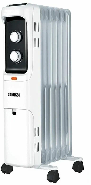 Радиатор масляный ZANUSSI LOFT ZOH/LT-07W белый (1500Вт; 7 секций; 20м2; 8,3кг) (НС-1132831) от магазина Инструмент маркет