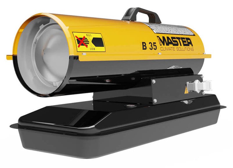 Пушка тепловая дизельная MASTER B 35 CED (220В; 10кВт; 280м3/ч; 0,8л/ч; 14кг) от магазина Инструмент маркет