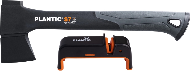 Топор универсальный 820г Фиберглассовая рукоять с SoftTouch PLANTIC LIGHT S7+точилка кованый (27461- от магазина Инструмент маркет