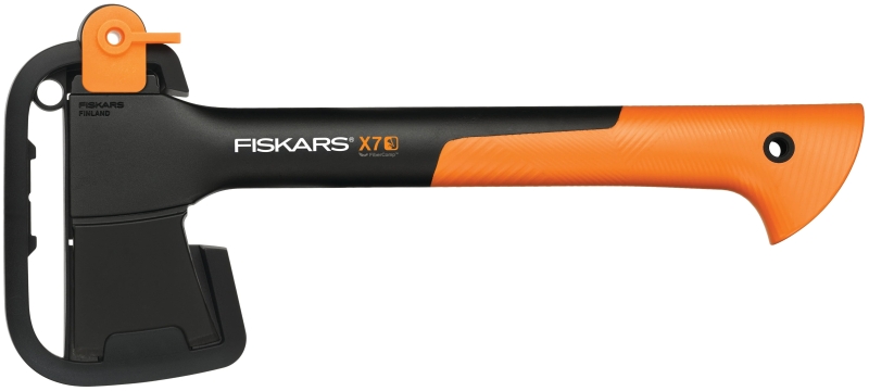 Топор универсальный 640г FiberComp рукоять с покрытием SoftGrip FISKARS X7-XS кованый (1015618) от магазина Инструмент маркет