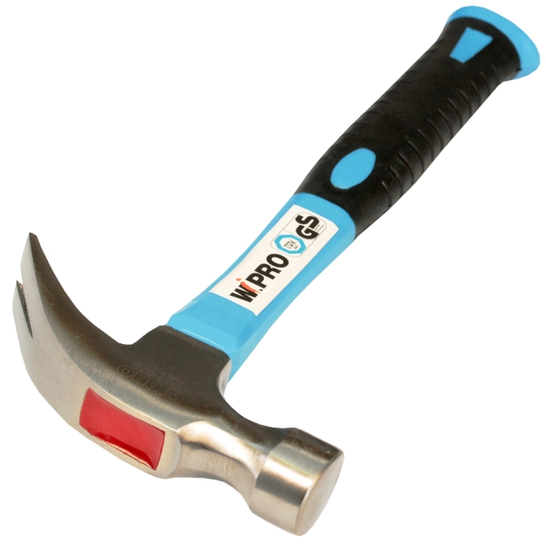 Молоток 570г двухкомпонентная рукоятка кованый WIPRO 20oz (0503-570) от магазина Инструмент маркет