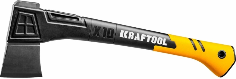 Топор универсальный 710г обрезиненная рукоятка KRAFTOOL X10 кованый (20660-10) от магазина Инструмент маркет