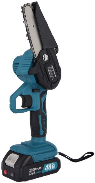 Акк пила цепная PROFIPOWER MKGSD-18V (18В; 2 АКБ; 2Ач; шина 5"-13см; 1/4-1,1-28) (E0096) от магазина Инструмент маркет