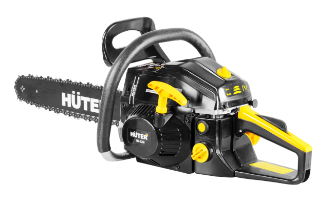 Бензопила HUTER BS-52M (52см³; 3,8лс; шина 18"-45см; 0,325-1,5-72; 7,2кг) (70/6/9) от магазина Инструмент маркет