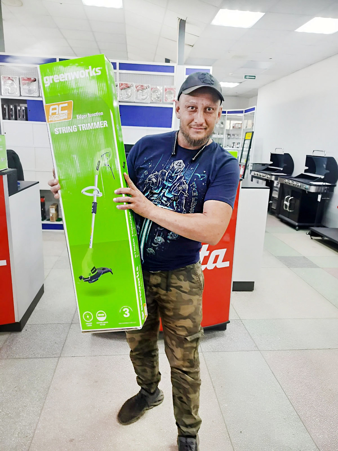 Розыгрыш призов от компаний Greenworks и Kress