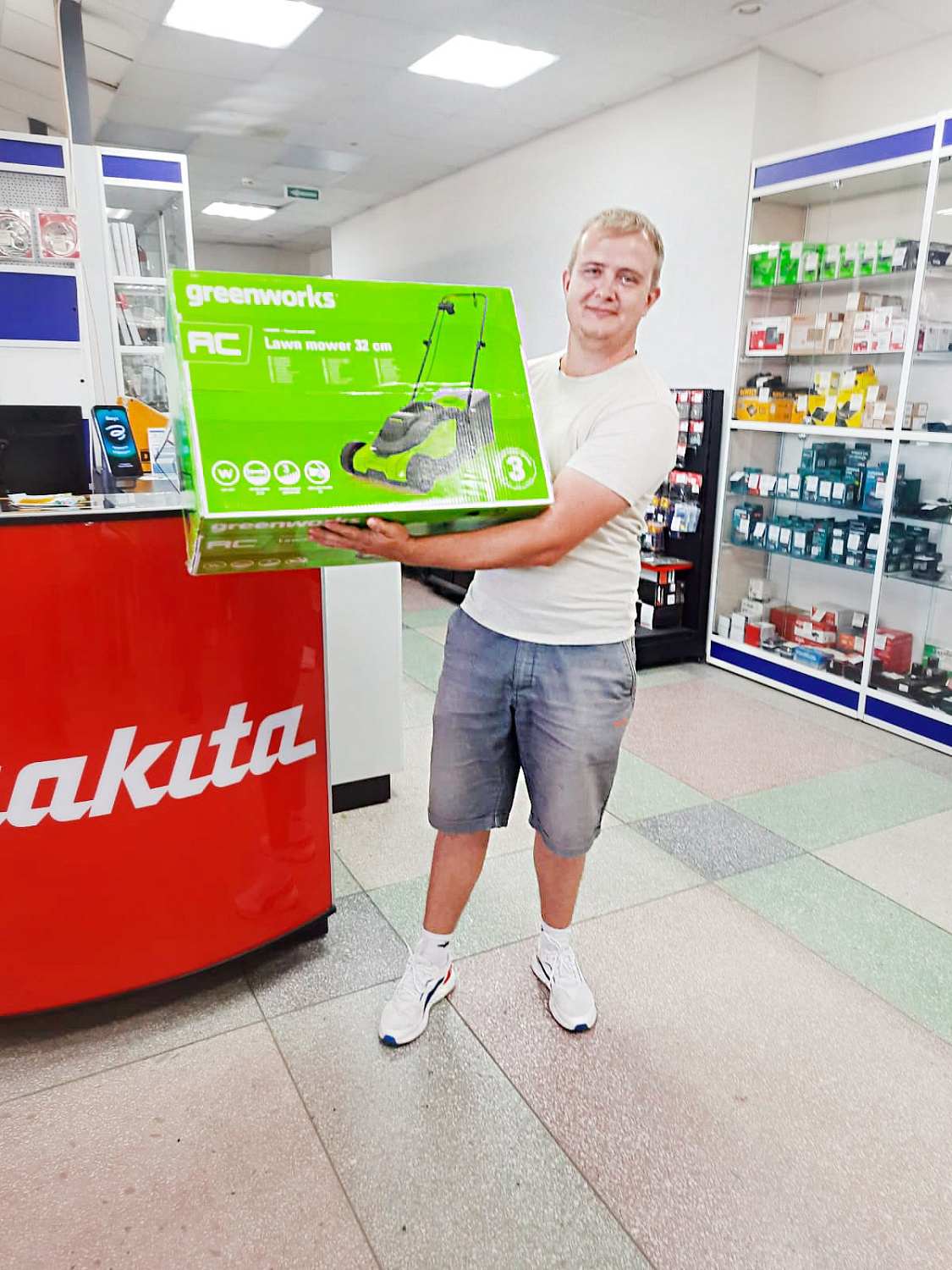 Розыгрыш призов от компаний Greenworks и Kress